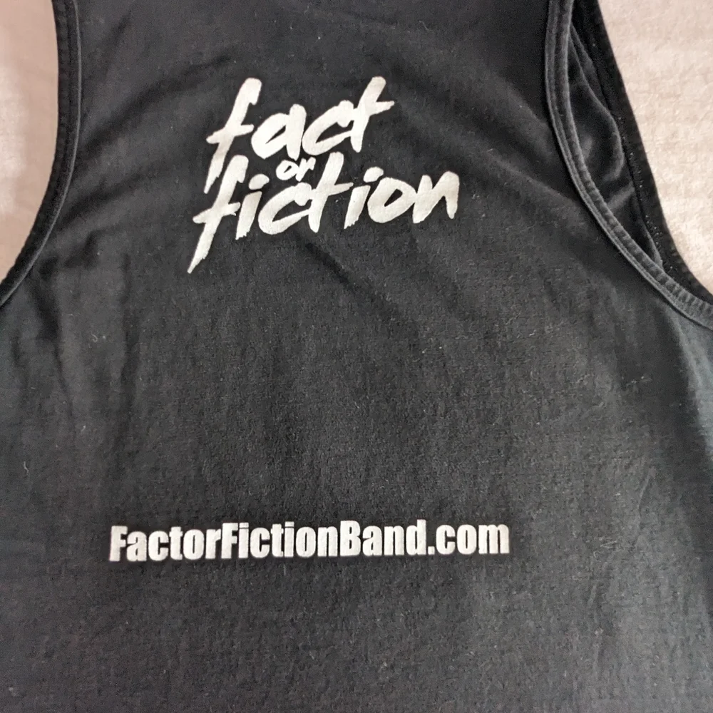 Fact or Fiction Band Tank Medium